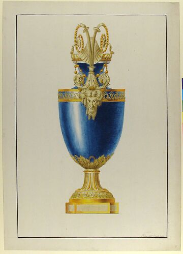 Design for a Gilt Bronze Urn