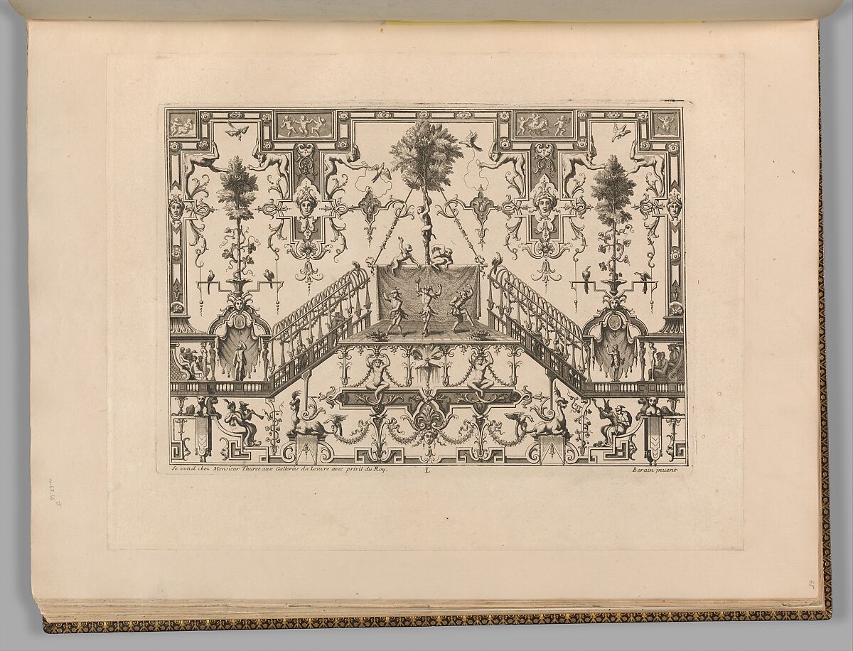 Jean Berain Ornament Designs Invented By J Berain The Metropolitan Museum Of Art