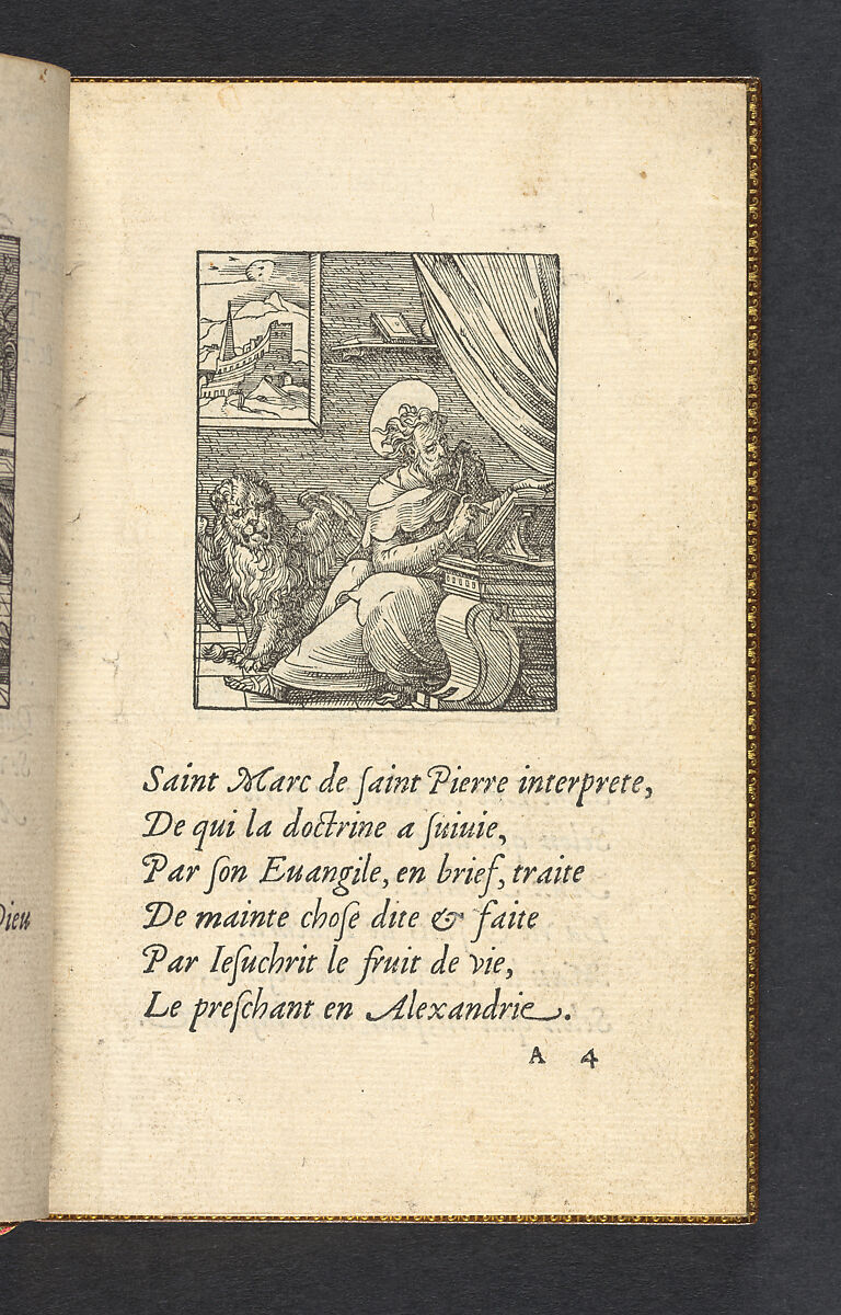 Les Figures du Nouveau Testament, Bernard Salomon  French, Book with woodcuts