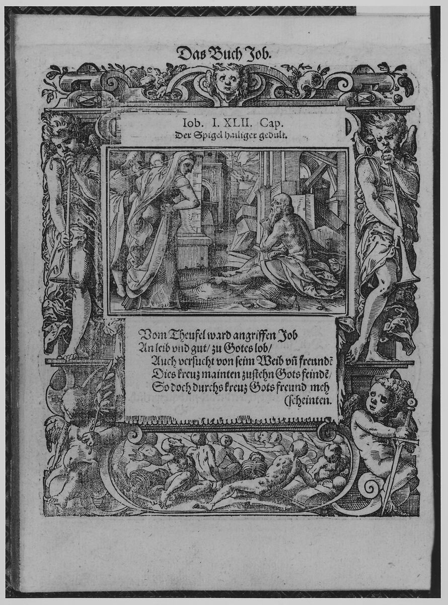 Neue Künstliche Figuren Biblischer Historien, Woodcuts by Tobias Stimmer (Swiss, Schaffhausen 1539–1584 Strasbourg), Woodcuts