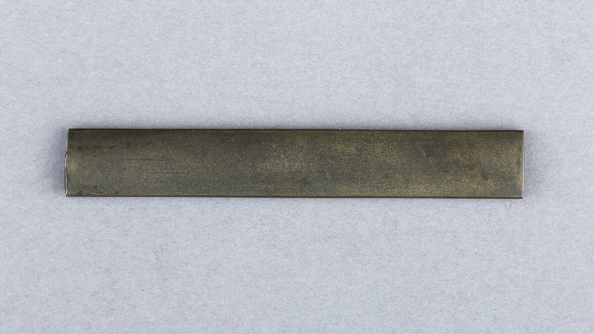 Knife Handle (Kozuka), Copper-silver alloy (shibuichi), copper-gold alloy (shakudō), gold, silver, Japanese