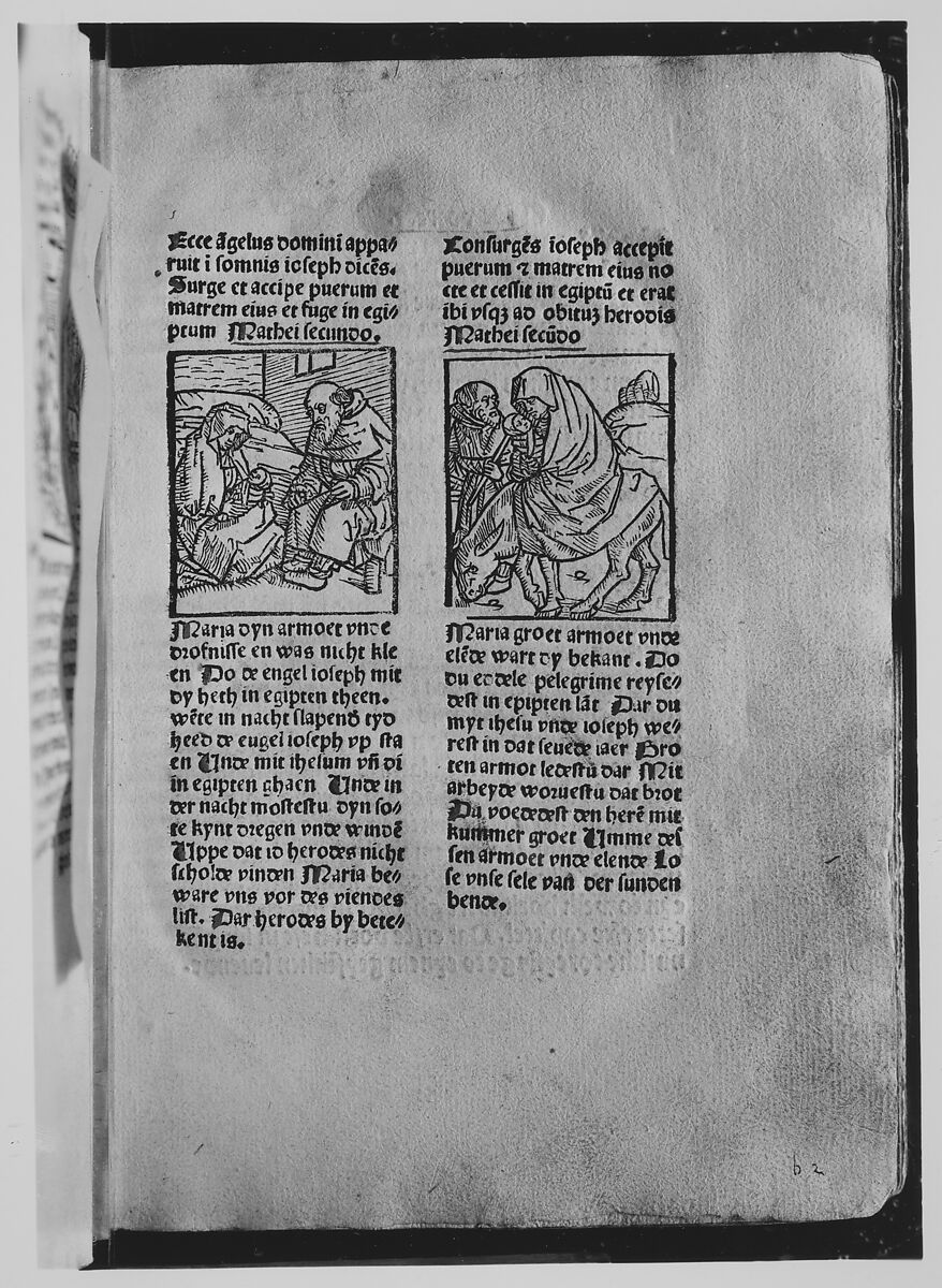 Dat boek van der navolghinge ihesu Christi, Printed by The Poppy Printer  , Lübeck, Woodcuts