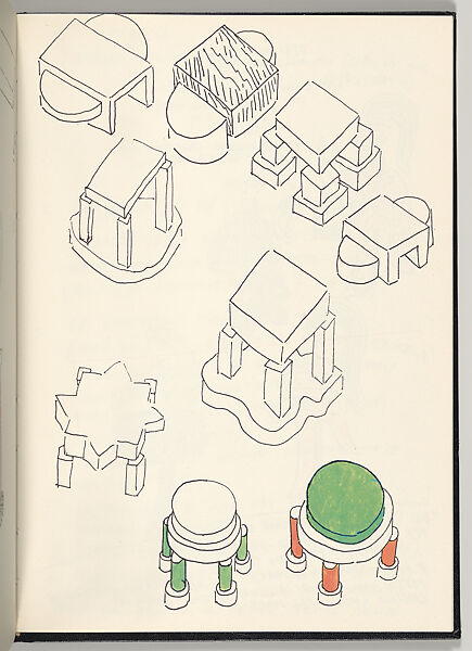 Esercizio Formale 1979, Ettore Sottsass (Italian (born Austria), Innsbruck 1917–2007 Milan), Printed book