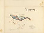 Shais in legno compensato...[Perspective and Elevation of a Chaise with Tubular Metal Frame and Green Cushion and Arm Rests], Guglielmo Ulrich (Italian, 1904–1977), Colored pencil and graphite