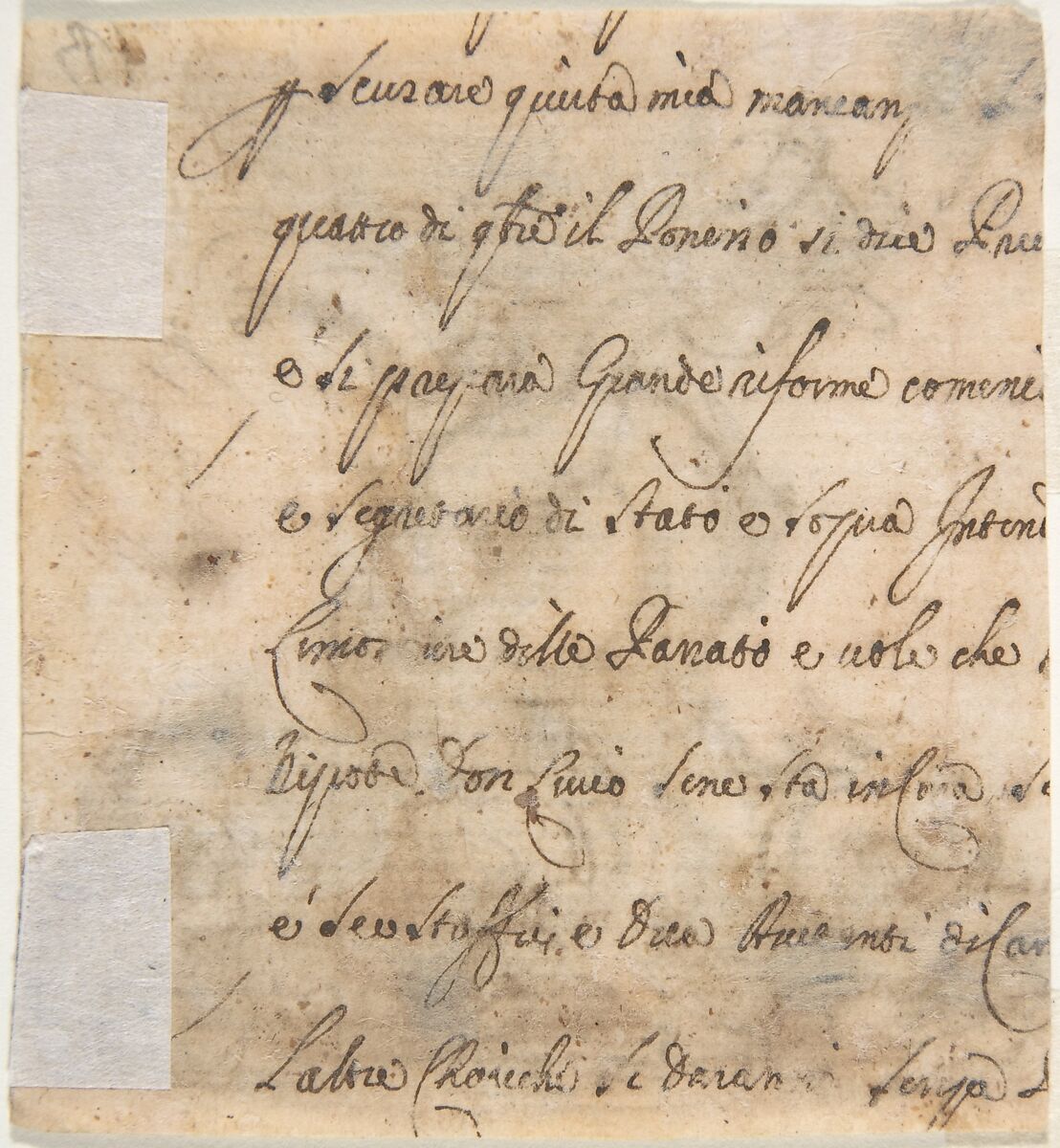 Design for the Base of a Vessel with Three Dolphins, Giovanni Battista Foggini (Italian, Florence 1652–1725 Florence), Pen and brown ink, brush and brown wash, over black chalk