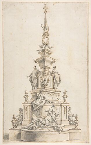 Design for a Funerary Monument