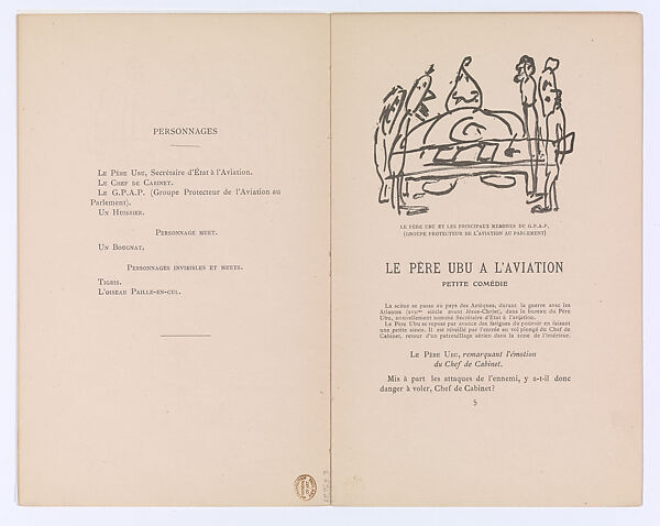 Written by Ambroise Vollard | Le Père Ubu à l'Aviation | The