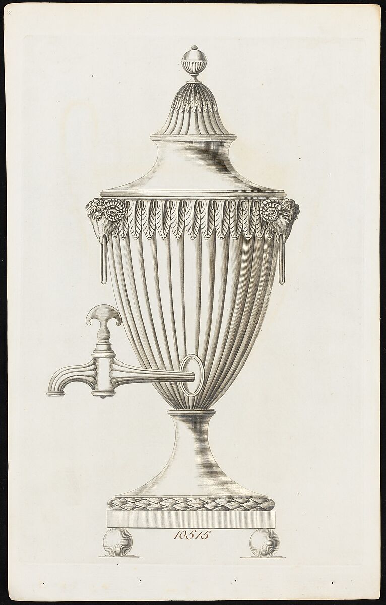 Manufacturer's Catalogue of Silver Plated Ware, Matthew Boulton (British, Birmingham 1728–1809 Birmingham), Etching