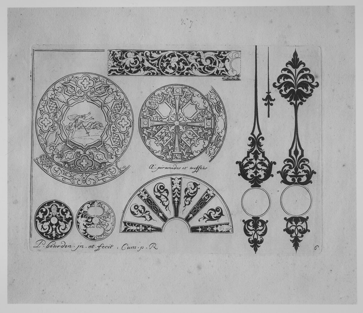 Essais de Gravûre: Livre Premier, Livre Second, Livre Troisieme, R. Lafage (French, active early 18th century), Engraving