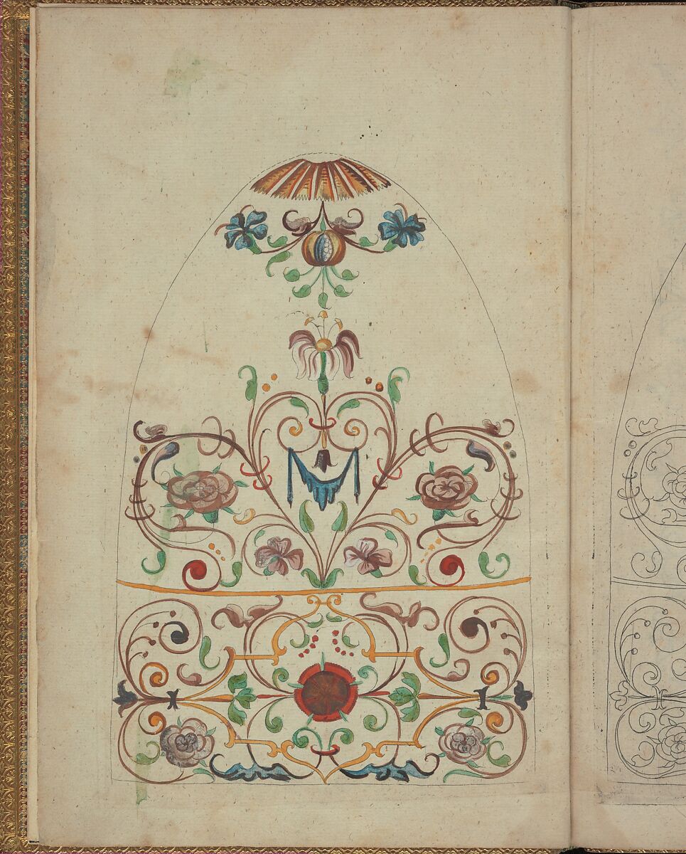 New Modelbüch, Andreas Bretschneider (German, Dresden ca. 1578–ca. 1640 Leipzig), Hand colored etching, woodcut