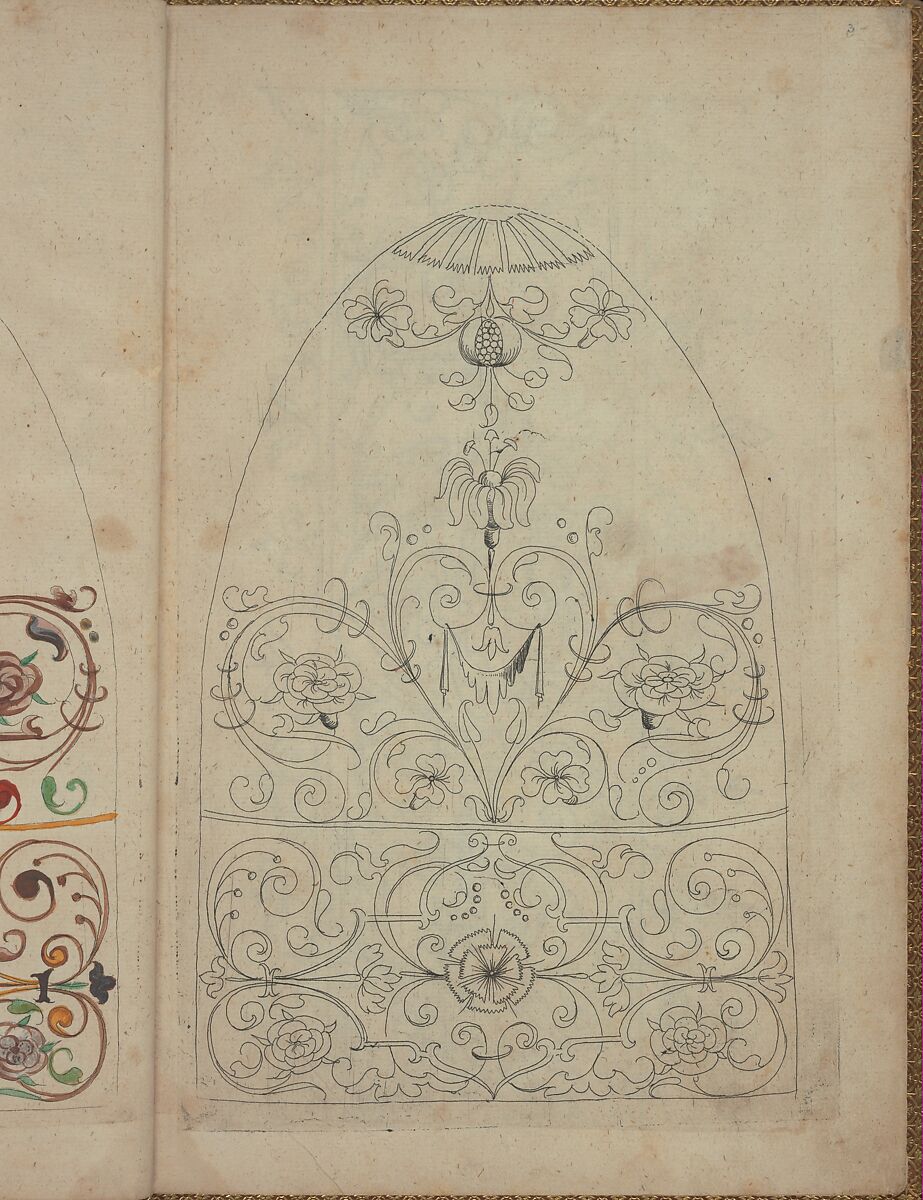 New Modelbüch, Andreas Bretschneider (German, Dresden ca. 1578–ca. 1640 Leipzig), Hand colored etching, woodcut