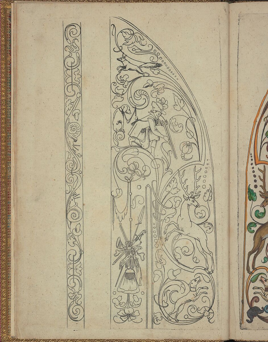 New Modelbüch, Andreas Bretschneider (German, Dresden ca. 1578–ca. 1640 Leipzig), Hand colored etching, woodcut