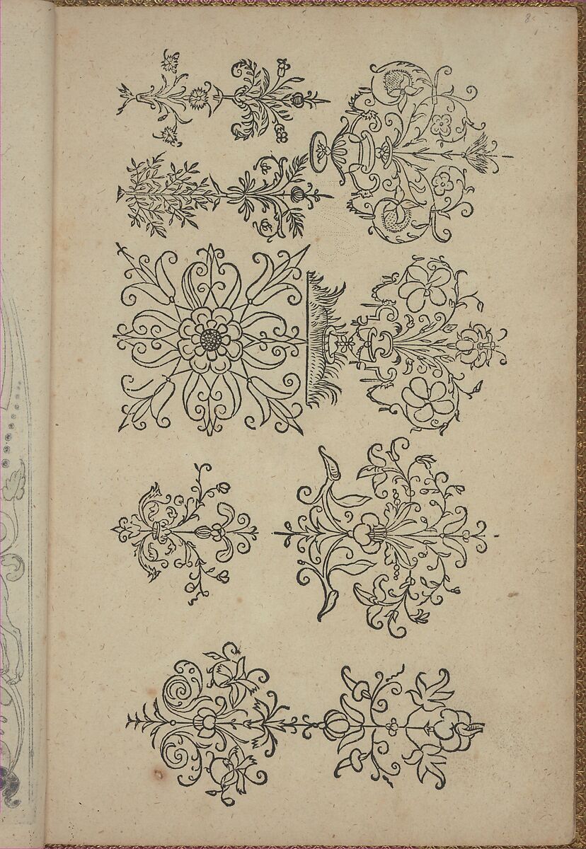 New Modelbüch, Andreas Bretschneider (German, Dresden ca. 1578–ca. 1640 Leipzig), Hand colored etching, woodcut