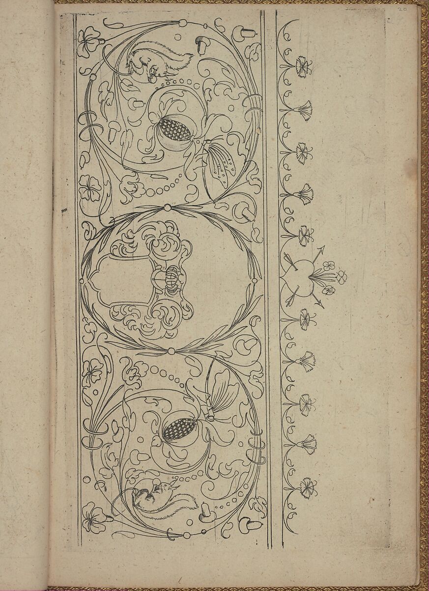 New Modelbüch, Andreas Bretschneider (German, Dresden ca. 1578–ca. 1640 Leipzig), Hand colored etching, woodcut