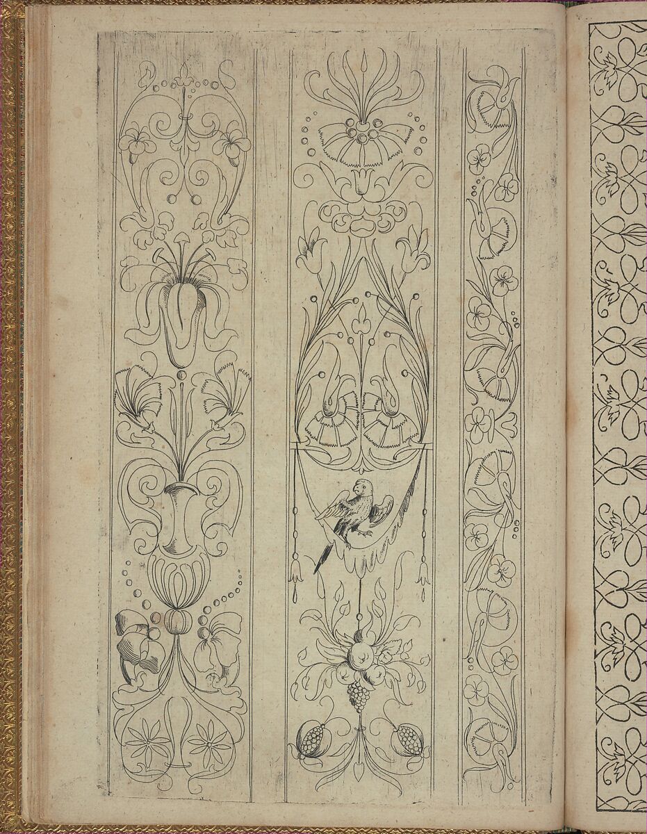 New Modelbüch, Andreas Bretschneider (German, Dresden ca. 1578–ca. 1640 Leipzig), Hand colored etching, woodcut