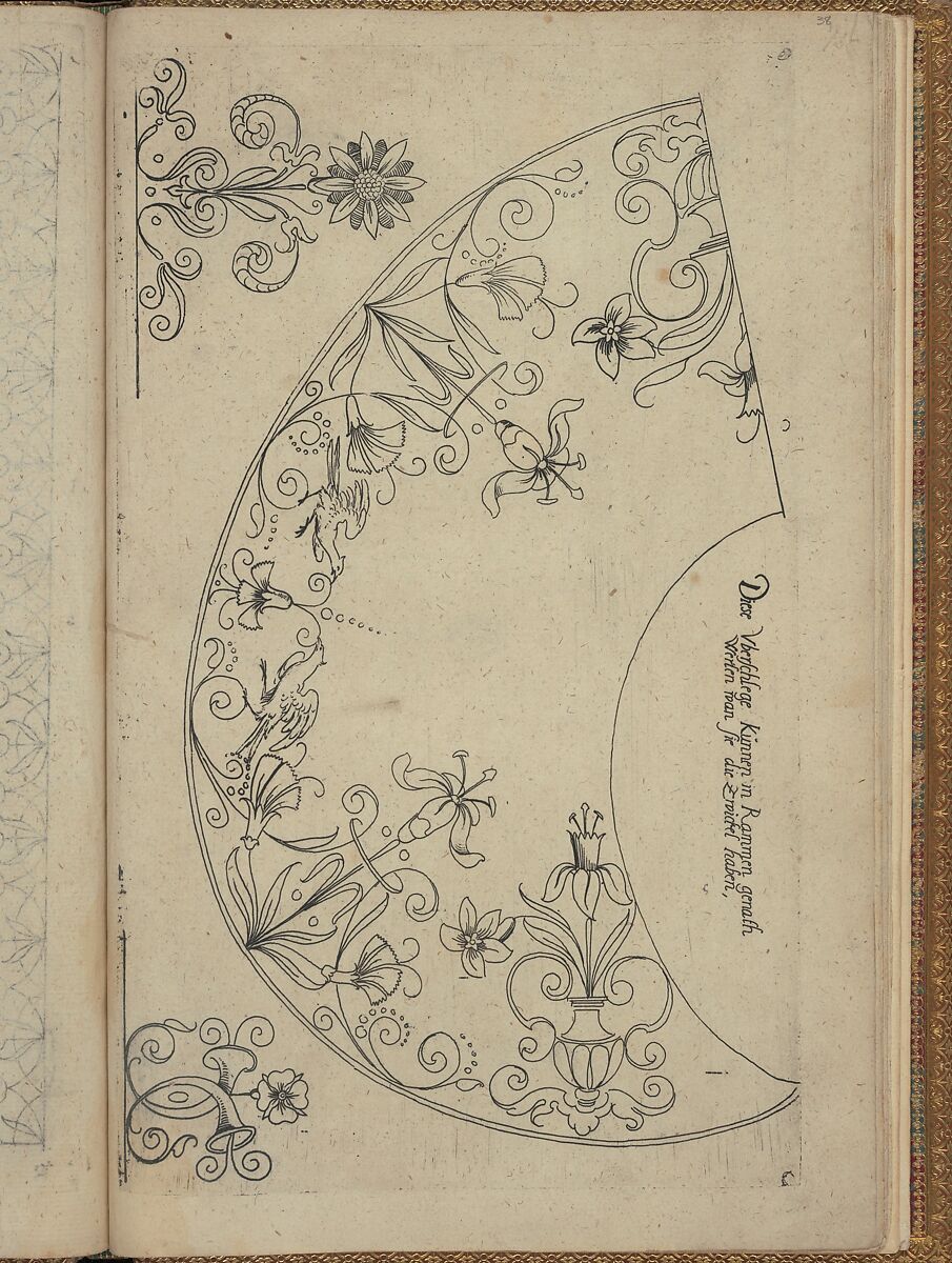 New Modelbüch, Andreas Bretschneider (German, Dresden ca. 1578–ca. 1640 Leipzig), Hand colored etching, woodcut