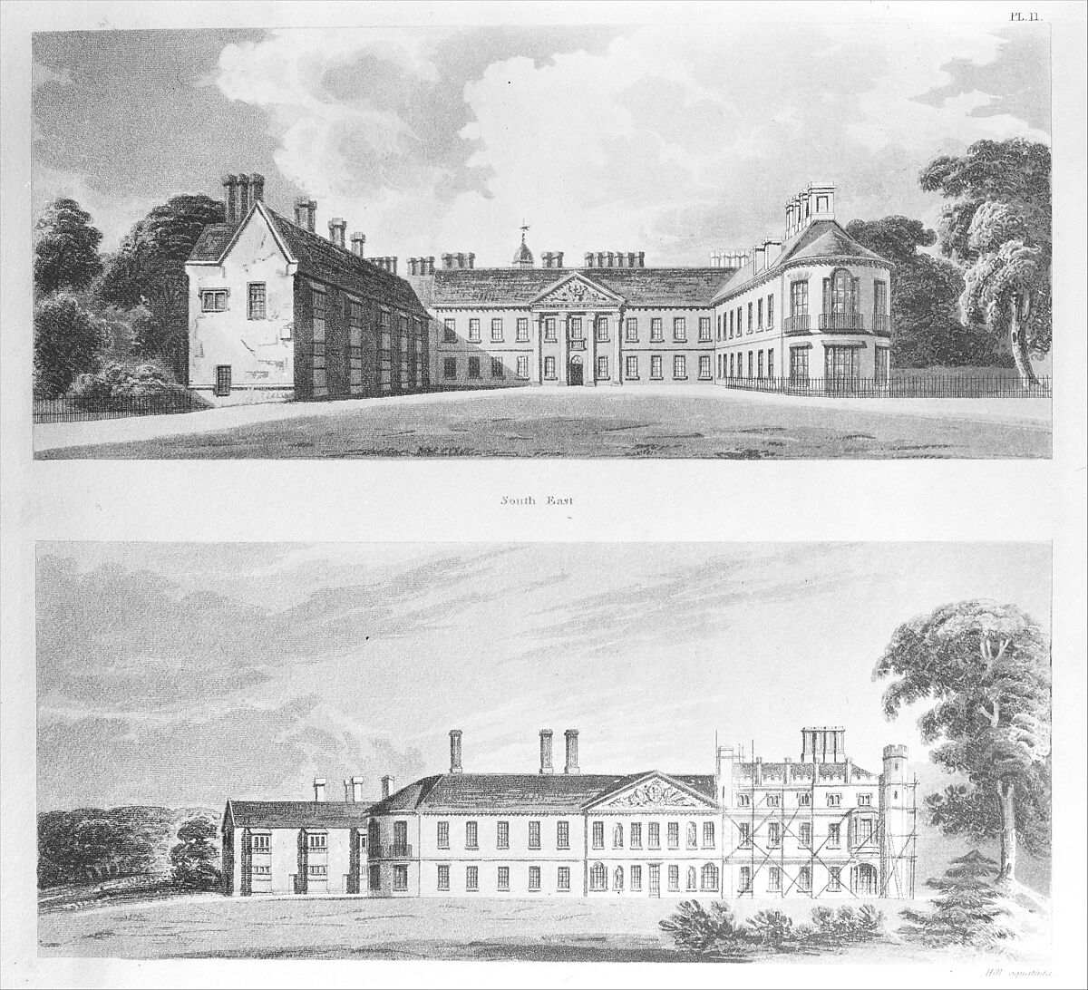 The History and Description of Cassiobury Park, Hertfordshire, the seat of the Earl of Essex, John Britton (British, Kington St. Michael, 1771–1857 London (?)), Illustrations: etching
