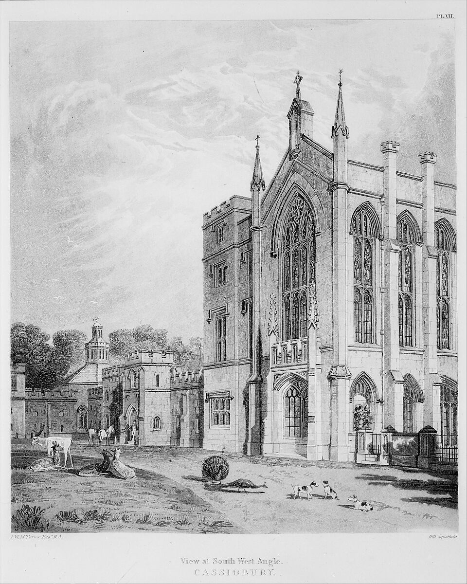 The History and Description of Cassiobury Park, Hertfordshire, the seat of the Earl of Essex, John Britton (British, Kington St. Michael, 1771–1857 London (?)), Illustrations: etching