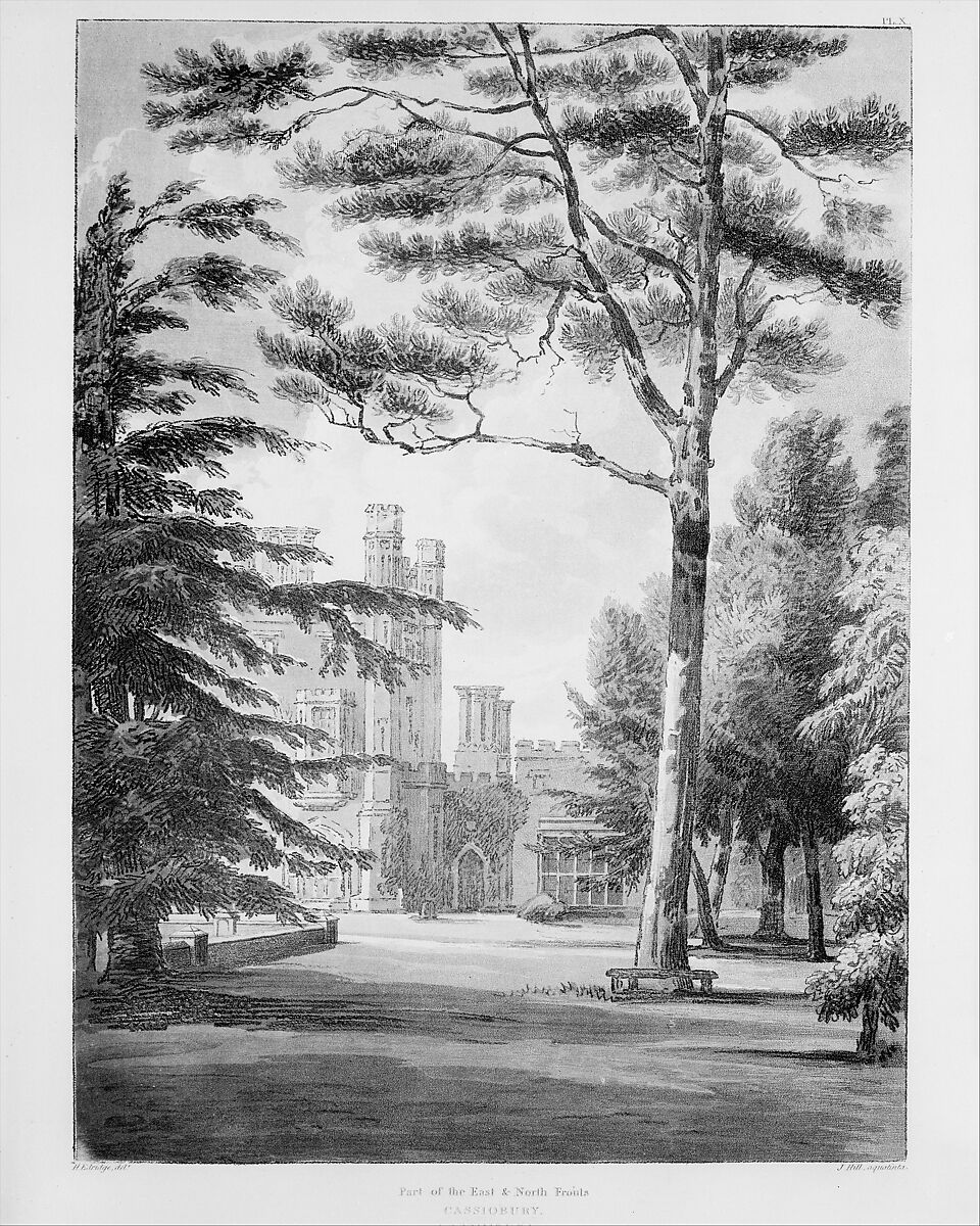 The History and Description of Cassiobury Park, Hertfordshire, the seat of the Earl of Essex, John Britton (British, Kington St. Michael, 1771–1857 London (?)), Illustrations: etching