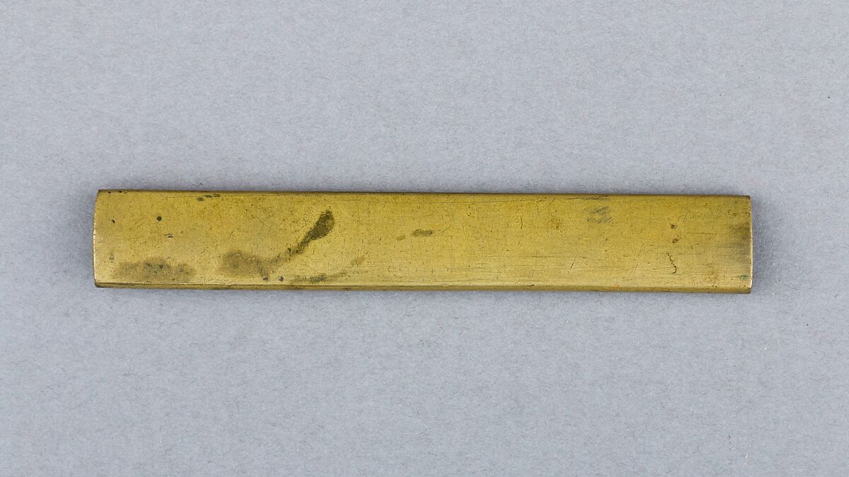 Knife Handle (Kozuka), Copper alloy (sentoku), gold, silver, copper-gold alloy (shakudō), Japanese