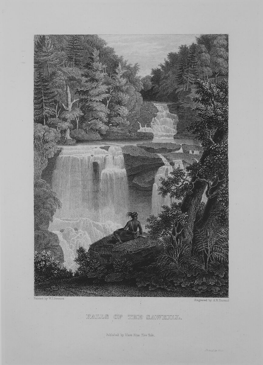 The American Landscape, No. 1, Engraved from Nature Expressly for This Work, and from Well Authenticated Pictures, With Historical and Topographical Illustrations, William Cullen Bryant (American, 1794–1878), Illustrations: engraving