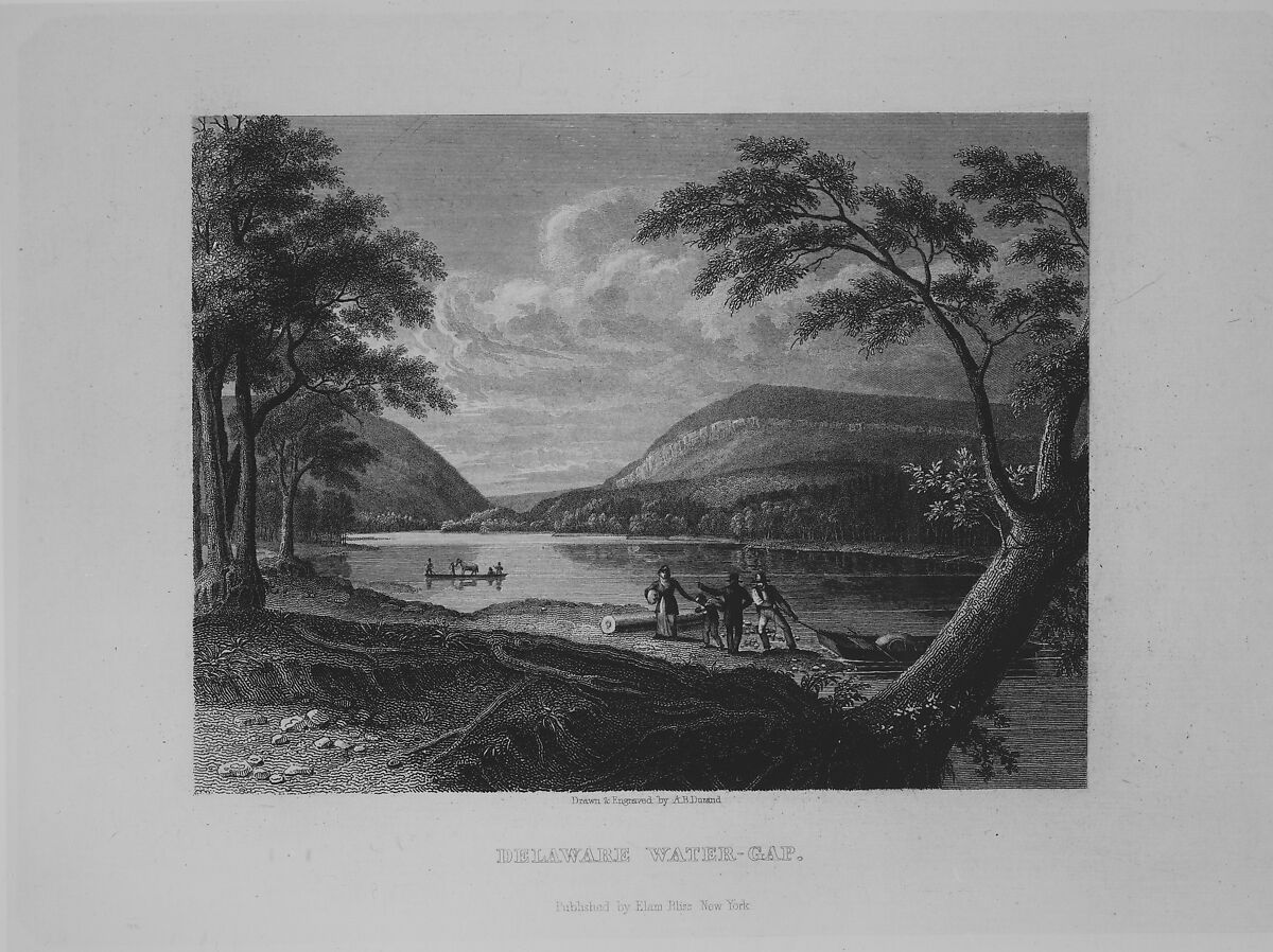 The American Landscape, No. 1, Engraved from Nature Expressly for This Work, and from Well Authenticated Pictures, With Historical and Topographical Illustrations, William Cullen Bryant (American, 1794–1878), Illustrations: engraving