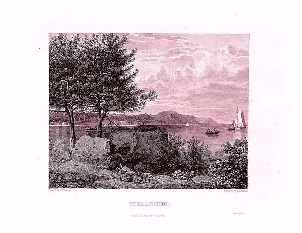 The American Landscape, No. 1, Engraved from Nature Expressly for This Work, and from Well Authenticated Pictures, With Historical and Topographical Illustrations