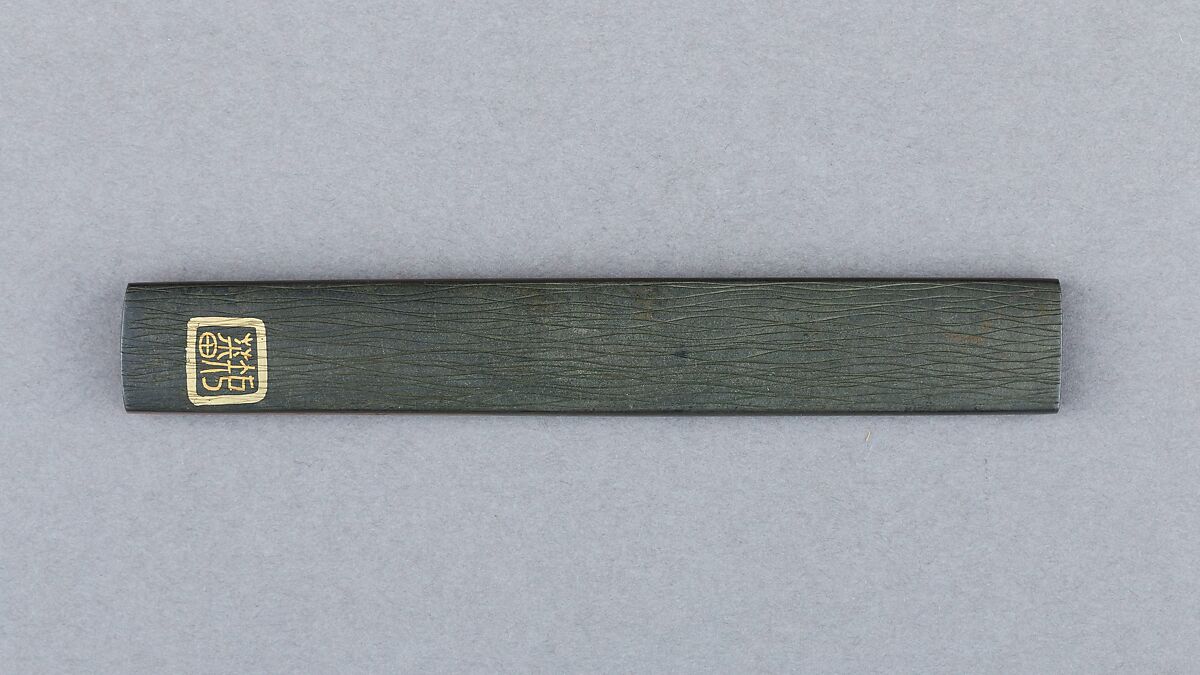 Knife Handle (Kozuka), Copper, copper-silver alloy (shibuichi), copper-gold alloy (shakudō), gold, Japanese
