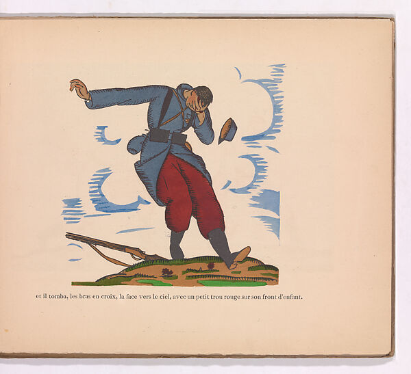 Reims: la cathédrale, Edouard-García Benito (Spanish, 1891–1981), Illustrations: line block (photomechanical relief print) and pochoir