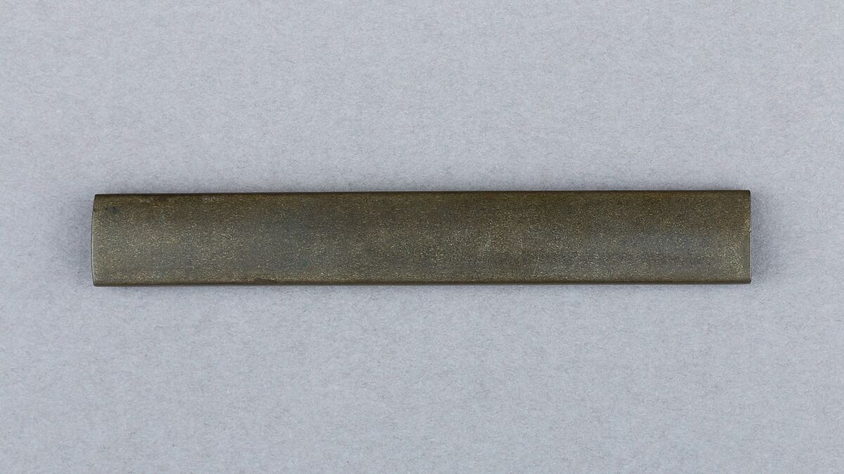 Knife Handle (Kozuka), Copper-silver alloy (shibuichi), copper-gold alloy (shakudō), silver, gold, copper, Japanese