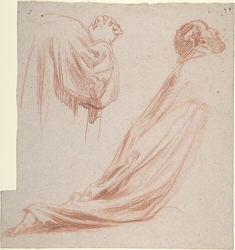 Two Kneeling Figures