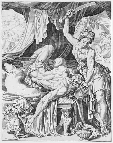 Judith Slaying Holofernes, from The Power of Women, plate 5