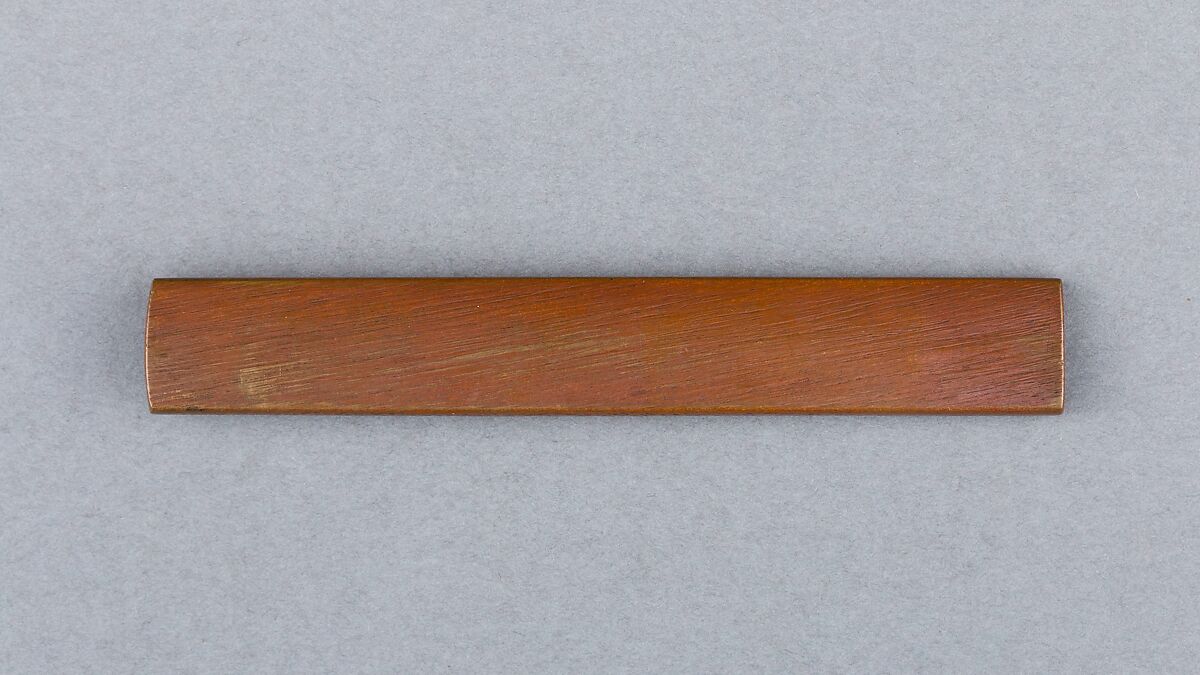 Knife Handle (Kozuka), Copper, gold, copper-gold alloy (shakudō), copper-silver alloy (shibuichi), Japanese