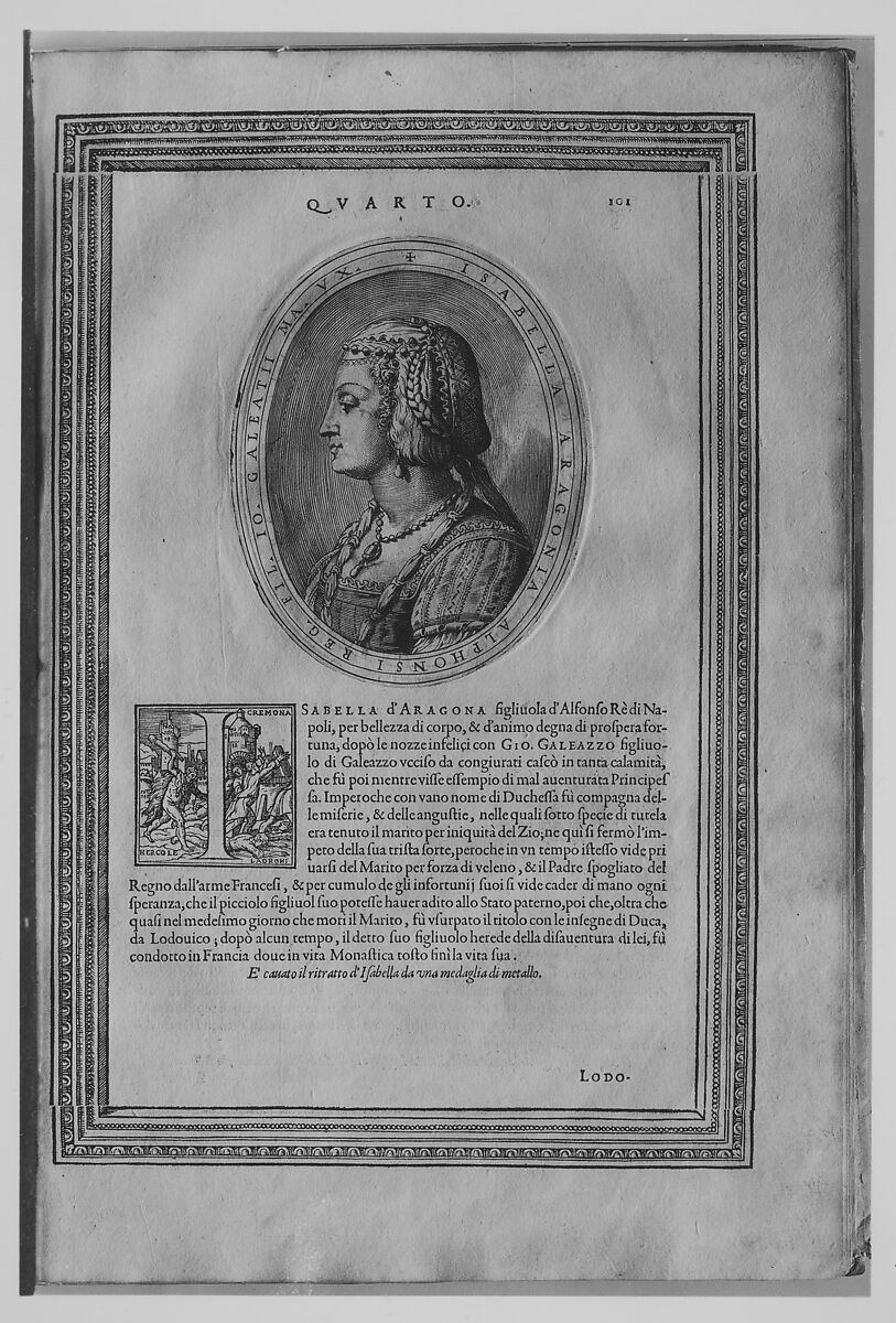 Cremona Fedelissima, Written by Antonio Campo (Italian, 16th century) 