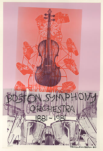 Boston Orchestra Poster 1881-1981