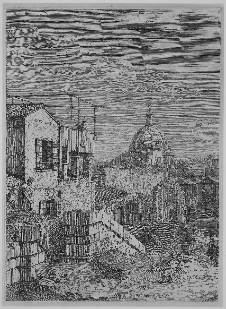 Vedute altre prese da i luoghi altre ideate, After Canaletto (Giovanni Antonio Canal) (Italian, Venice 1697–1768 Venice) 