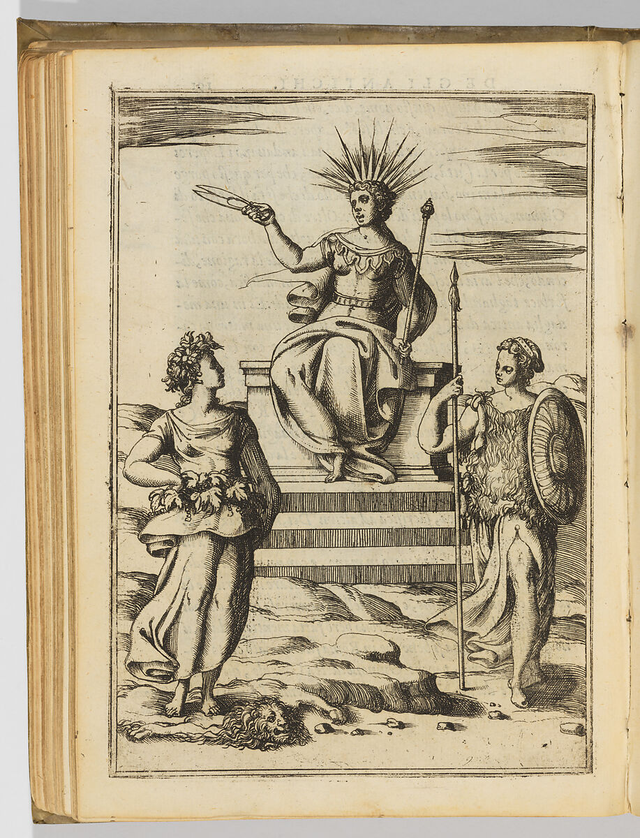 Le Imagini de i Dei de gli Antichi, Written by Vincenzo Cartari (Italian, born ca. 1500), Etchings
