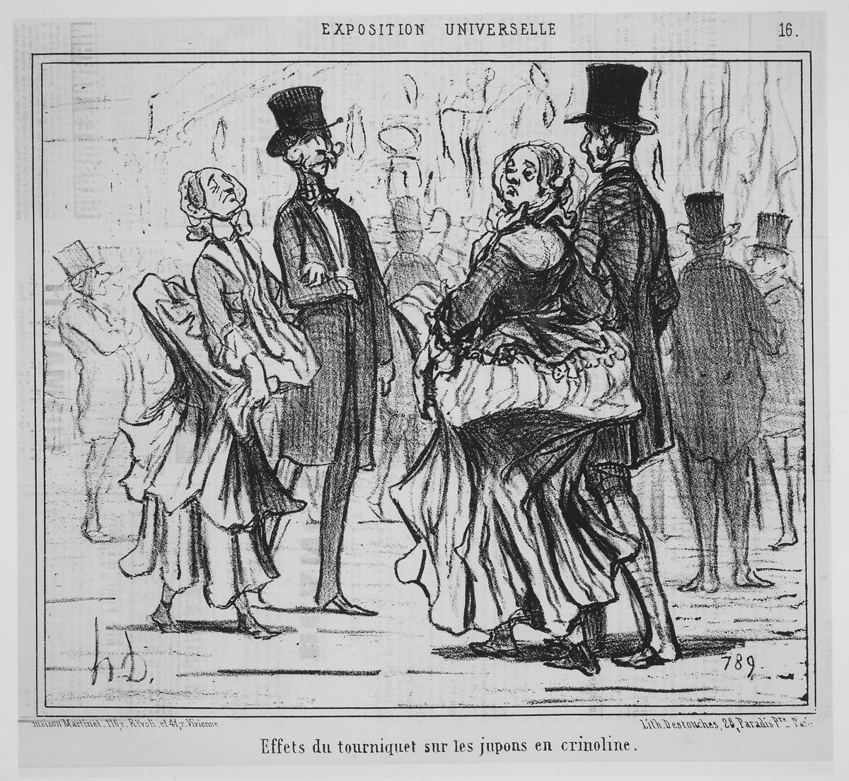 Le Charivari, March 16, 1854–December 31, 1857, Honoré Daumier (French, Marseilles 1808–1879 Valmondois), Lithographs and wood engravings