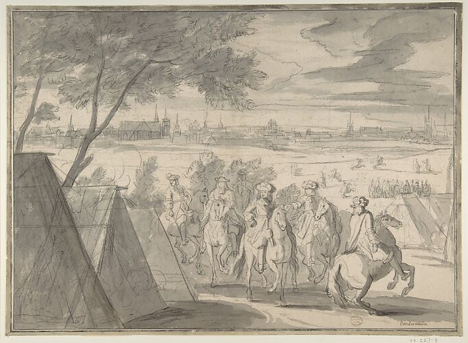 Louis XIV at the Siege of Douai, Seen from the South-East (July 1–6, 1667)