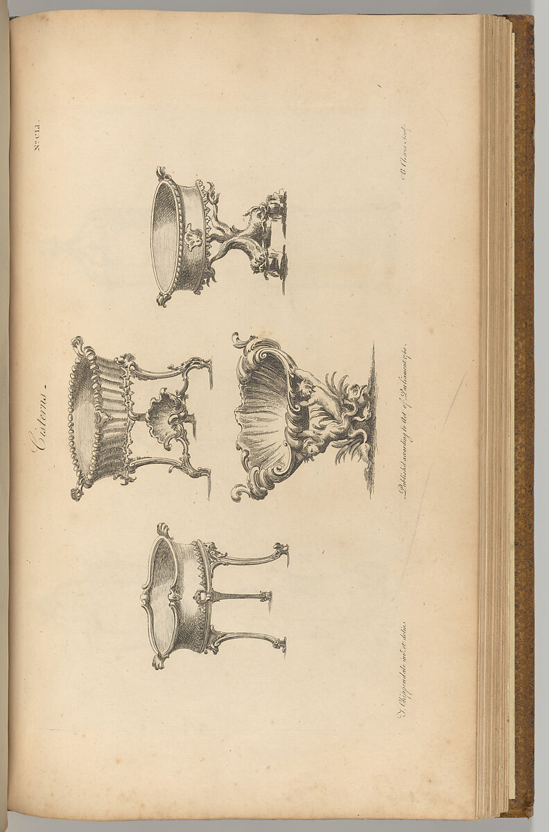 The Gentleman and Cabinet-Maker's Director, Thomas Chippendale (British, baptised Otley, West Yorkshire 1718–1779 London), Illustrations: etching and engraving