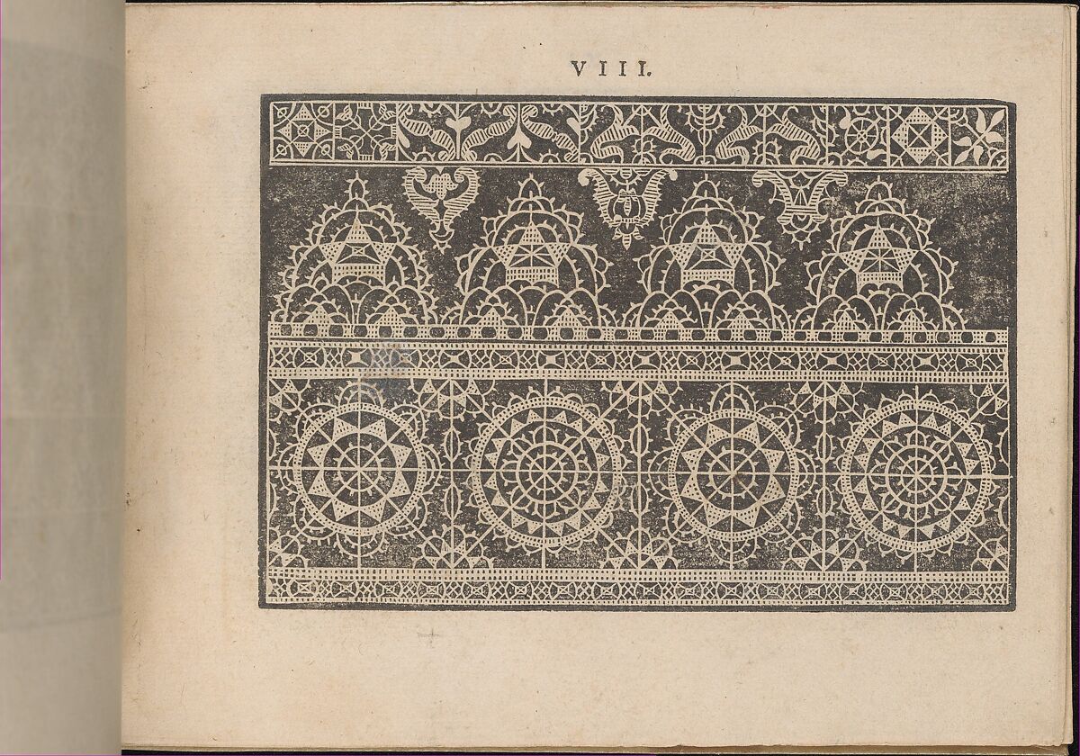 Prima Parte de' Fiori, e Disegni di varie sorti di Ricami Moderni, Giovanni Battista Ciotti (Italian, born Siena, ca. 1560), Woodcut