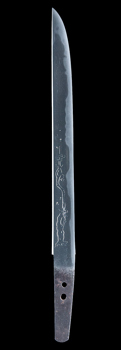 Blade and Mounting for a Dagger (Tantō), Steel, wood, silver, gold, copper-gold alloy (shakudō), Japanese