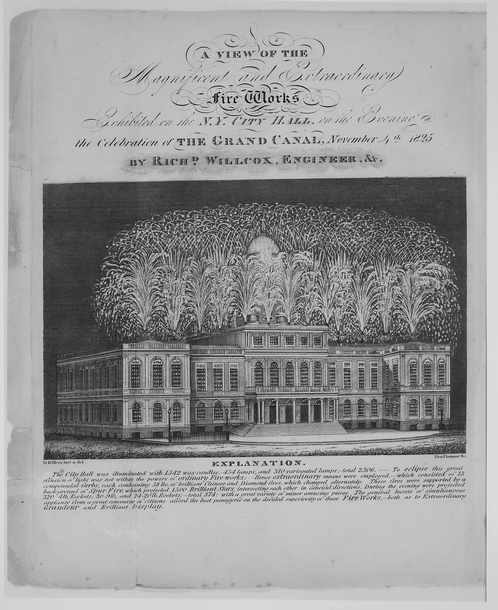 Memoir prepared at the request of the Committee of the Common Canal of the City of New York and Presented to the Mayor of the City at the Celebration of the Completion of the New York Canals, Cadwallader David Colden (American, Flushing, New York 1769–1834 Jersey City, New Jersey), Illustrations: lithographs