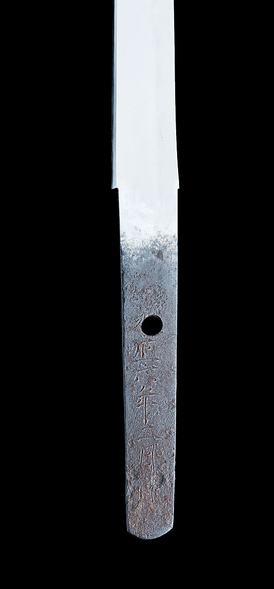 Blade and Mounting for a Dagger (Tantō), Steel, wood, lacquer, copper-silver alloy (shibuichi), silver, gold, Japanese