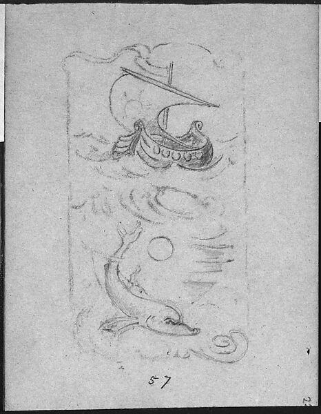 Album with Designs for Art Nouveau Jewelry, Edgar Gilstrap Simpson (British, 1867–1945 (presumed)), Graphite and gouache