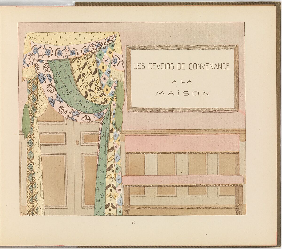 La Civilité Puérile et Honnête expliquée par l'Oncle Eugène, Eugène Plon (French, 1836–1895), Colored wood engravings