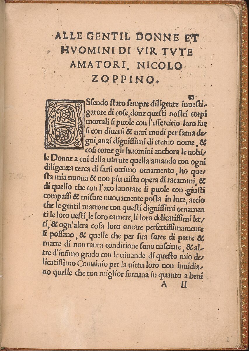 Convivio delle Belle Donne, Nicolò Zoppino (Italian, Ferrara 1478/80–1544 Venice)  , Venice, Woodcut