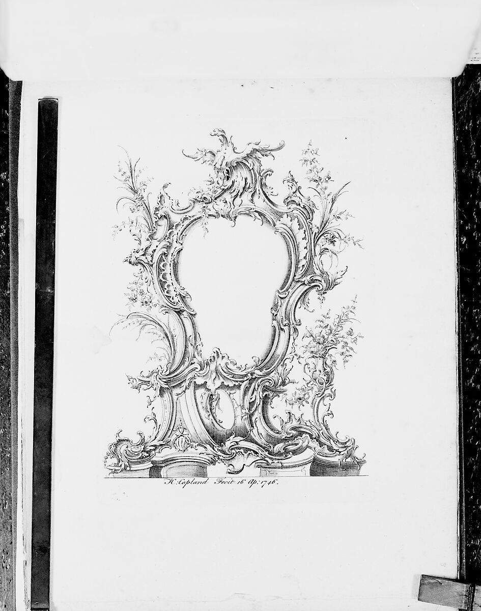 A New Book of Ornaments, Henry Copland (British, ca. 1706–1753), Illustrations: etching and engraving