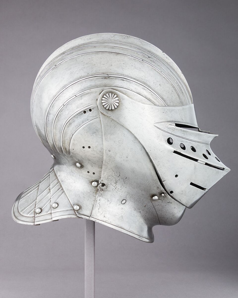 Armet, Steel, German