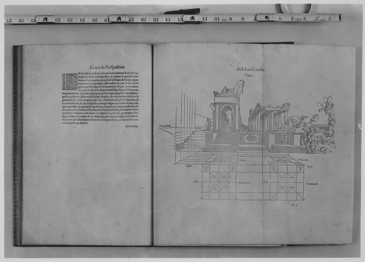 Livre de Perspective de Jehan Cousin, Jean Cousin the Elder (French, Souci (?) ca. 1490–ca. 1560 Paris (?)), Printed book